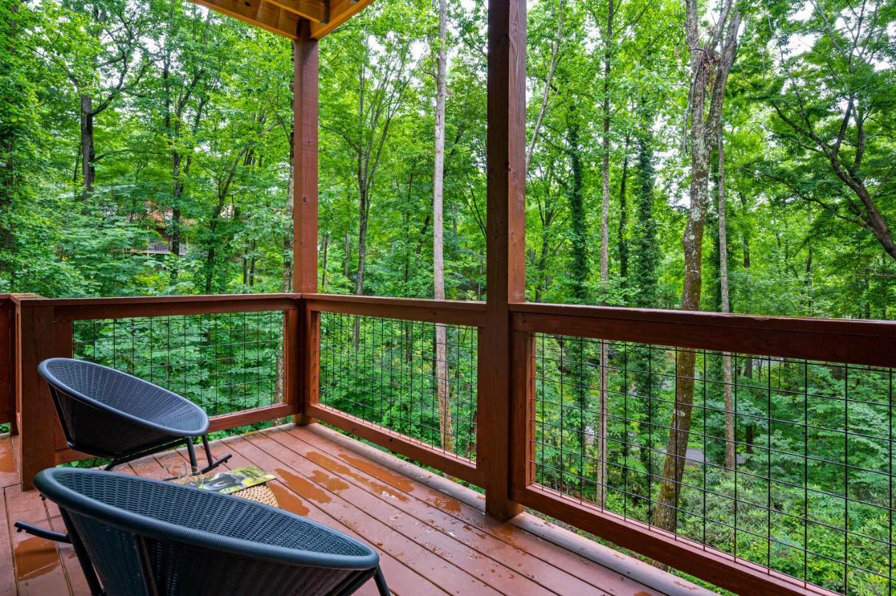New Cozy Mountain Cabin Hot Tub Near Downtown Gatlinburg Luaran gambar